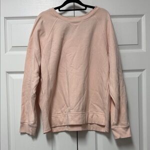Champion Women's Crew Neck Sweater - Light Pink